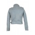 Dames imitatie leren jas licht blauw